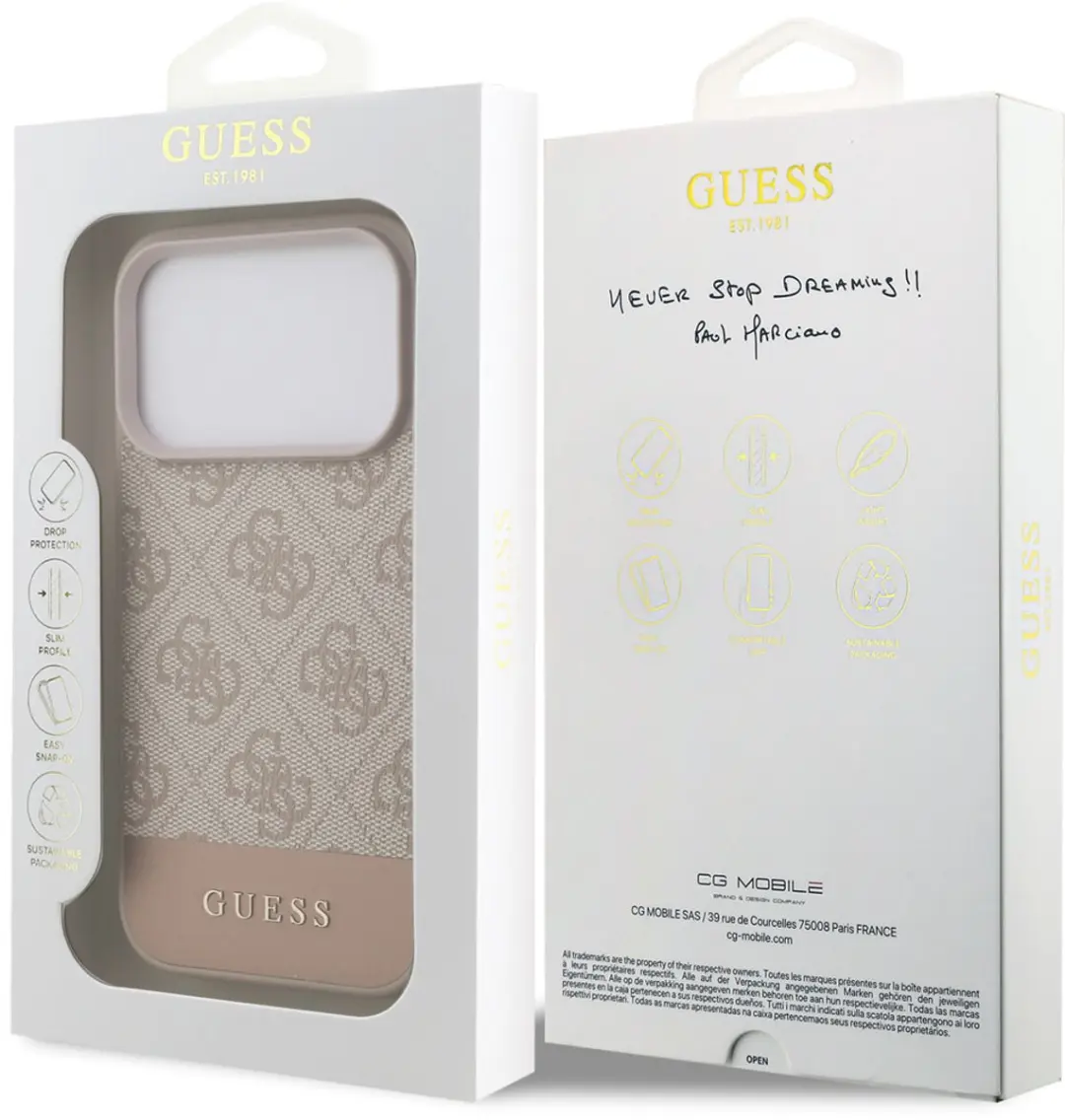 Guess iPhone 17 Back Cover - Grijs - afbeelding 6 van 6