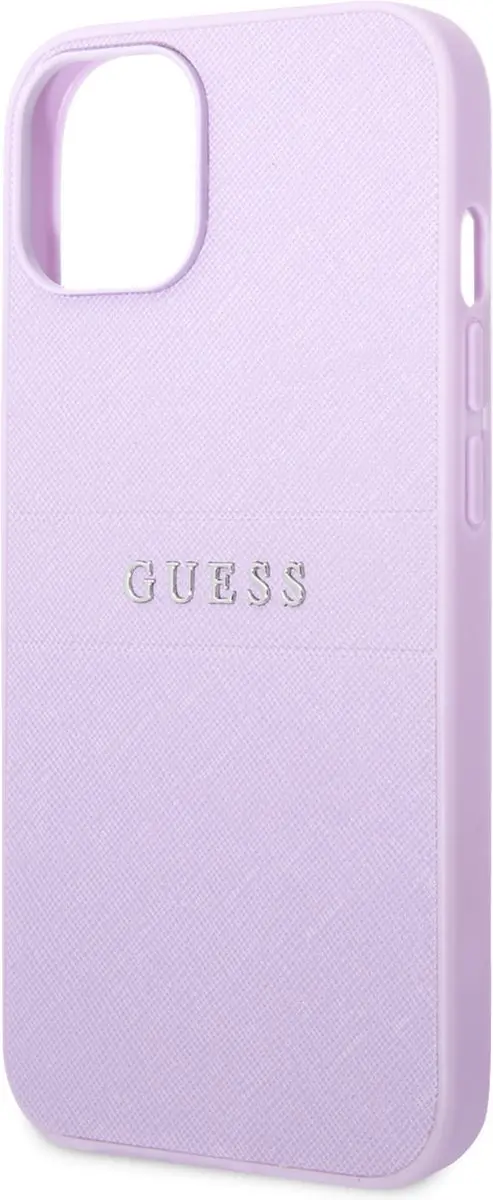 Guess Hoesje iPhone 14 Plus - Saffiano - Paars - 3666339088637