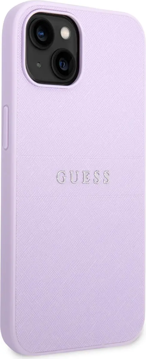 Guess Hoesje iPhone 14 Plus - Saffiano - Paars - 3666339088637