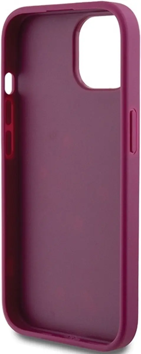 GUESS Big 4G Glitter Case - iPhone 15 - Paars