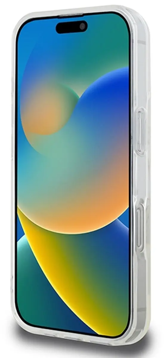 GUESS MagSafe Hoesje iPhone 16 Pro Max - Transparant
