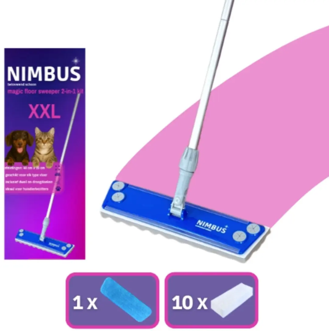 Nimbus Magic Floor Sweeper 2-in-1 N1024 - 7 Stuks - Multicolor