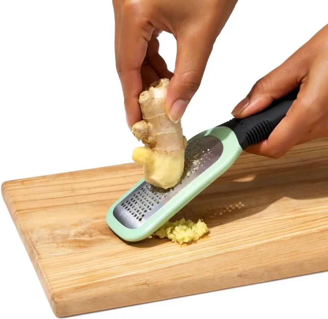OXO Good Grips Gemberrasp - Zwart/Groen