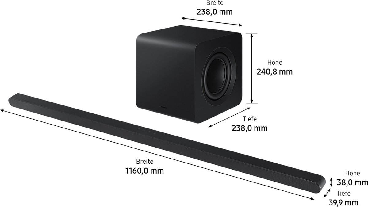 Samsung HW-S810GD - Soundbar met subwoofer