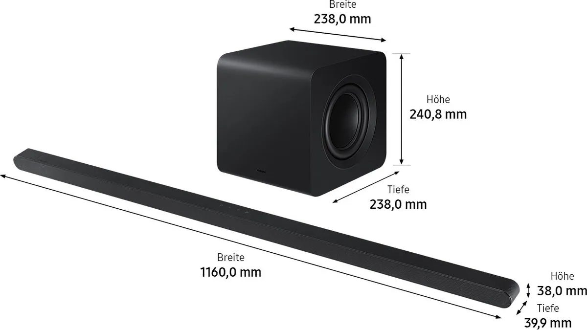 Samsung HW-S810GD Soundbar 3.1.2 - 330W - Zwart