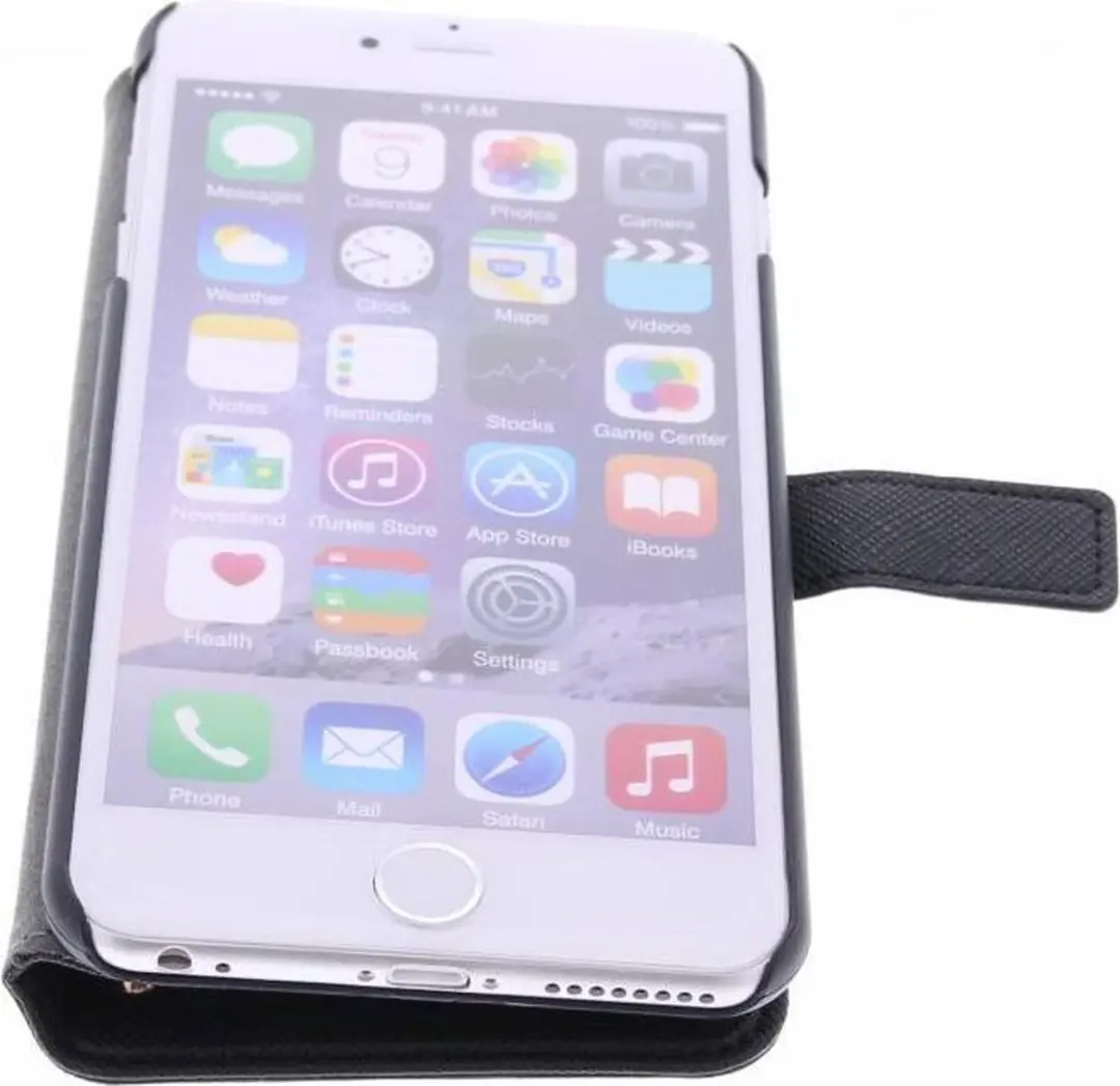 GUESS Studded Book Case iPhone 6/6S Plus - NT-30-072 - Zwart