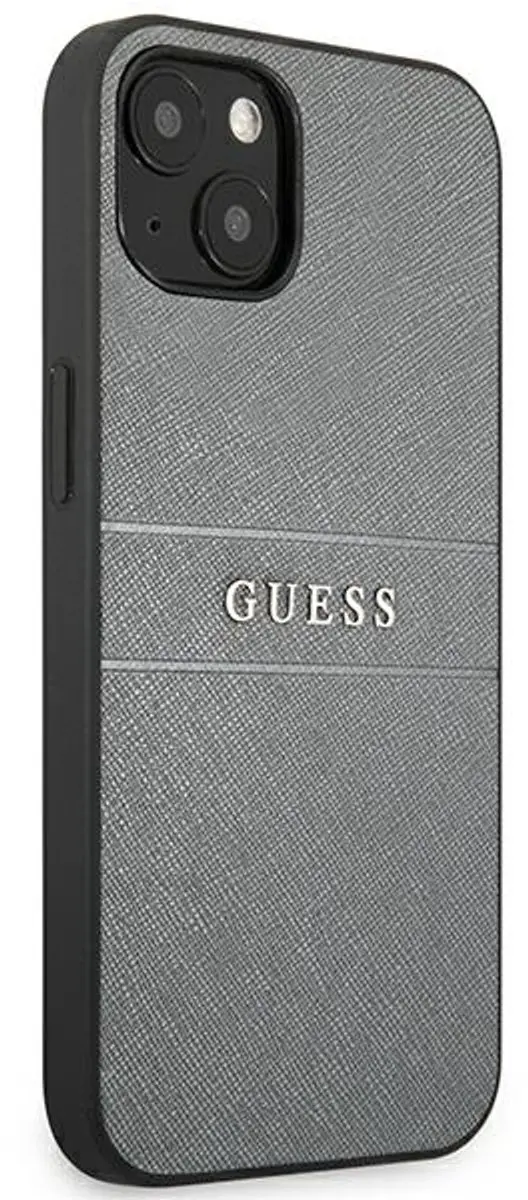 GUESS GUHCP13SPSASBGR iPhone 13 mini Hoesje - Grijs