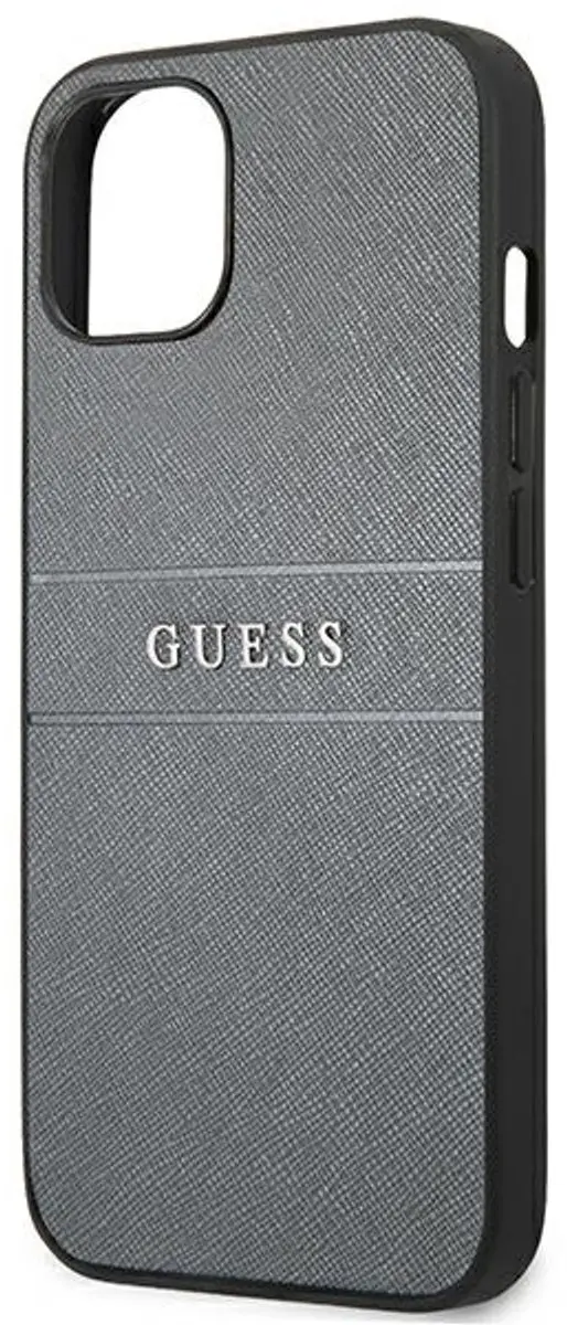GUESS GUHCP13SPSASBGR iPhone 13 mini Hoesje - Grijs