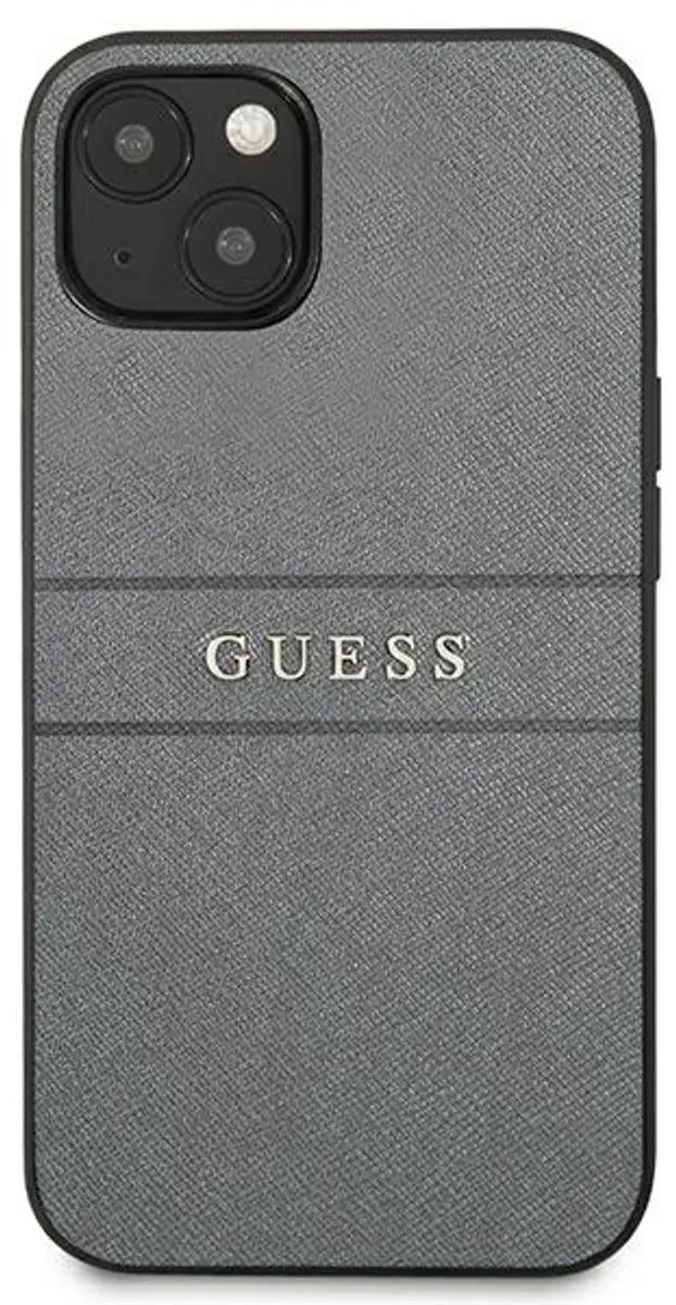 GUESS GUHCP13SPSASBGR iPhone 13 mini Hoesje - Grijs
