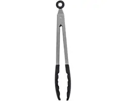 Orion Roestvrijstalen Keukentang 35cm - Zwart