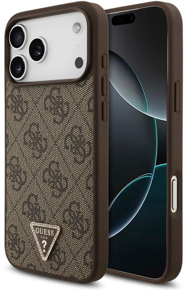 GUESS Back Cover iPhone 17 Pro Max - Bruin