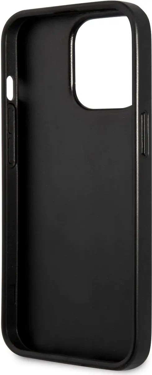 GUESS 4G Printed Stripe Hoes iPhone 13 Pro - Grijs
