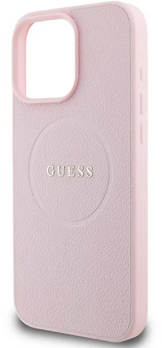 GUESS Backcover iPhone 16 Pro MagSafe - Roze - afbeelding 6 van 6