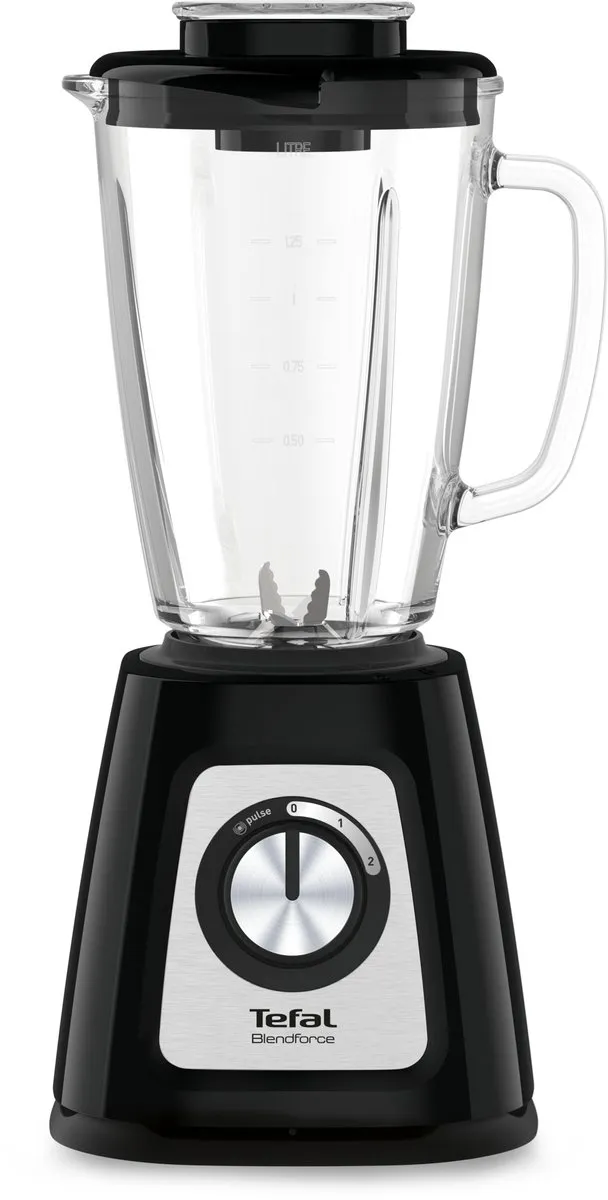 Tefal BlendForce II BL4358 Blender 800W - 1,25L Zwart