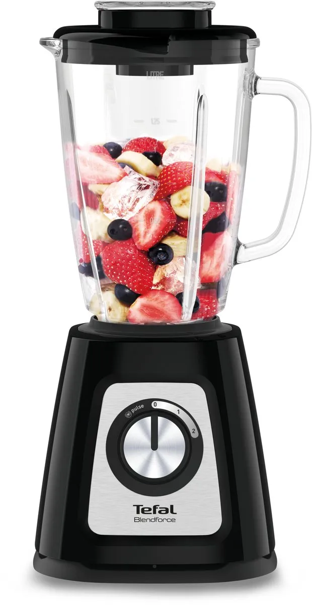 Tefal BlendForce II BL4358 Blender 800W - 1,25L Zwart