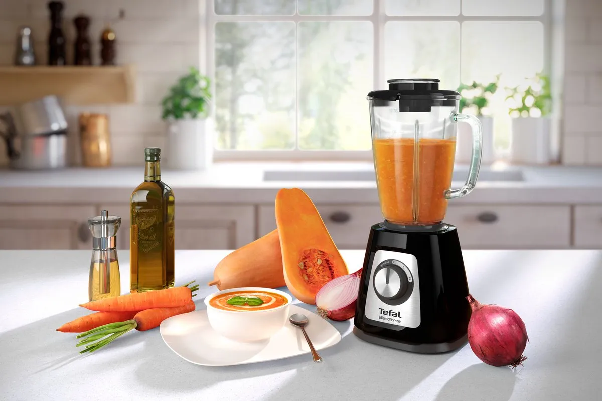 Tefal BlendForce II BL4358 Blender 800W - 1,25L Zwart - afbeelding 6 van 6