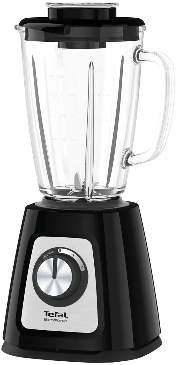 Tefal BlendForce II BL4358 Blender 800W - 1,25L Zwart