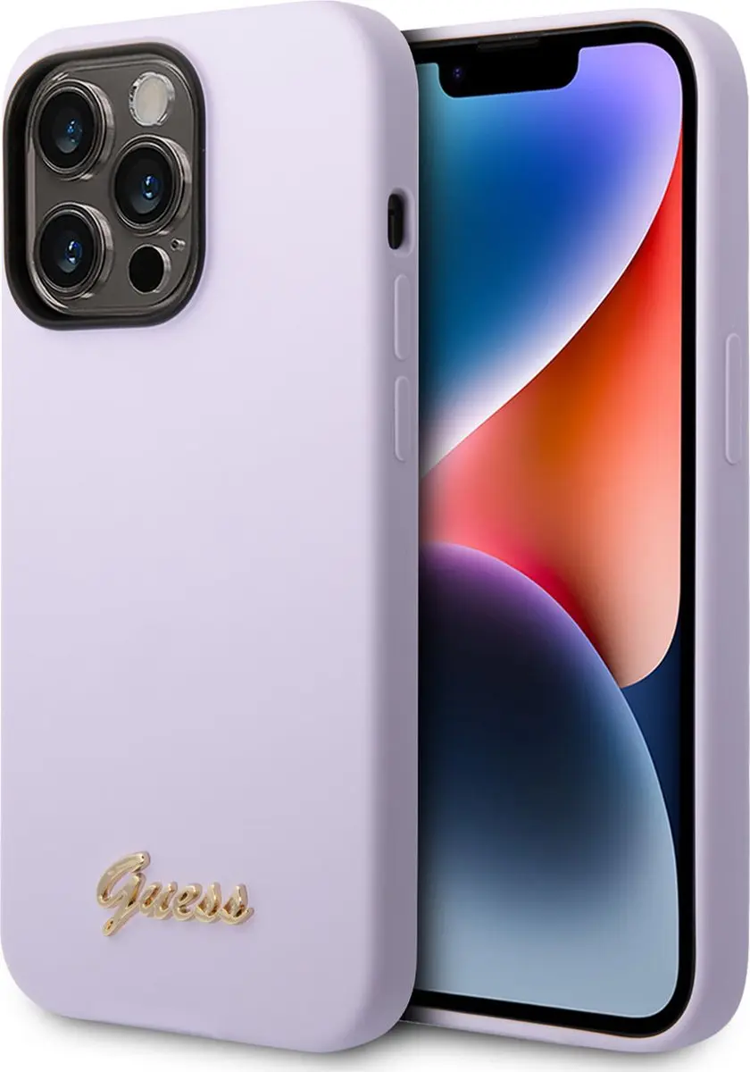 GUESS Silicone Back Case iPhone 14 Pro