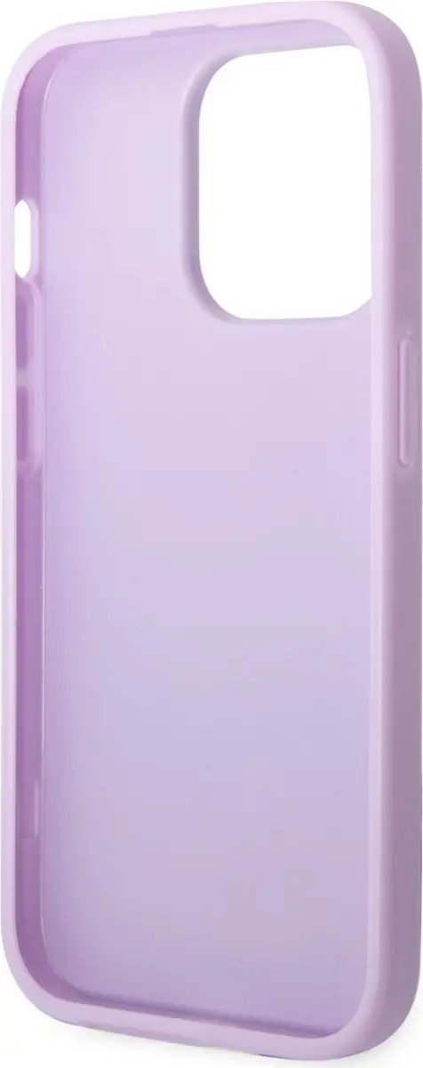 GUESS iPhone 14 Pro Max Hoesje - Paars - MagSafe