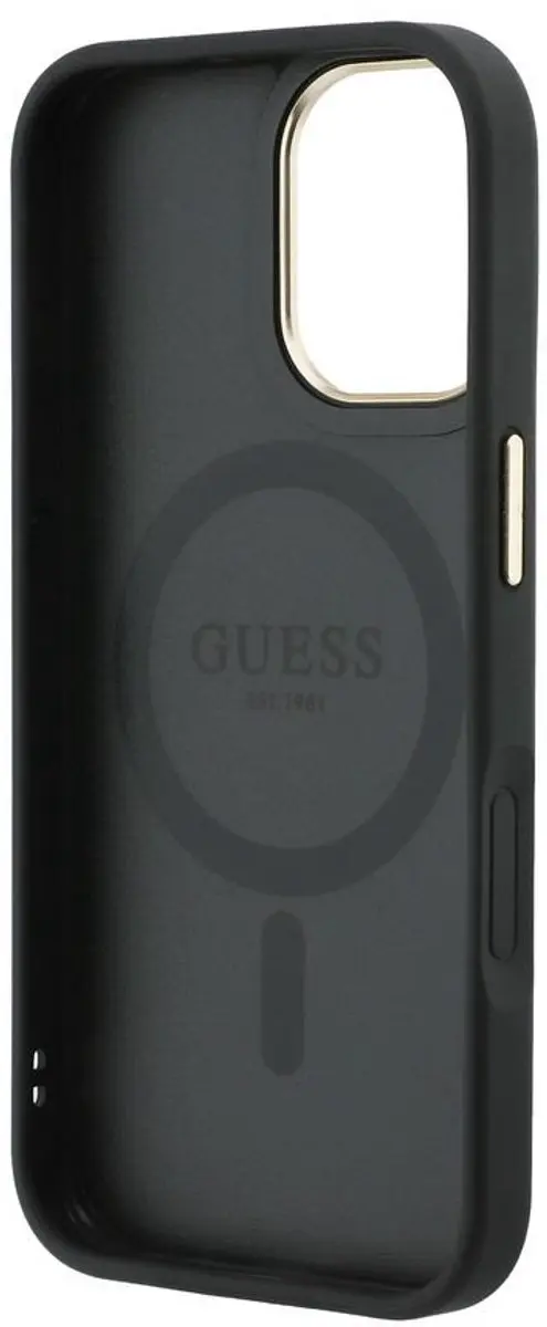 GUESS iPhone 17 Back Cover - Zwart - MagSafe - 14711