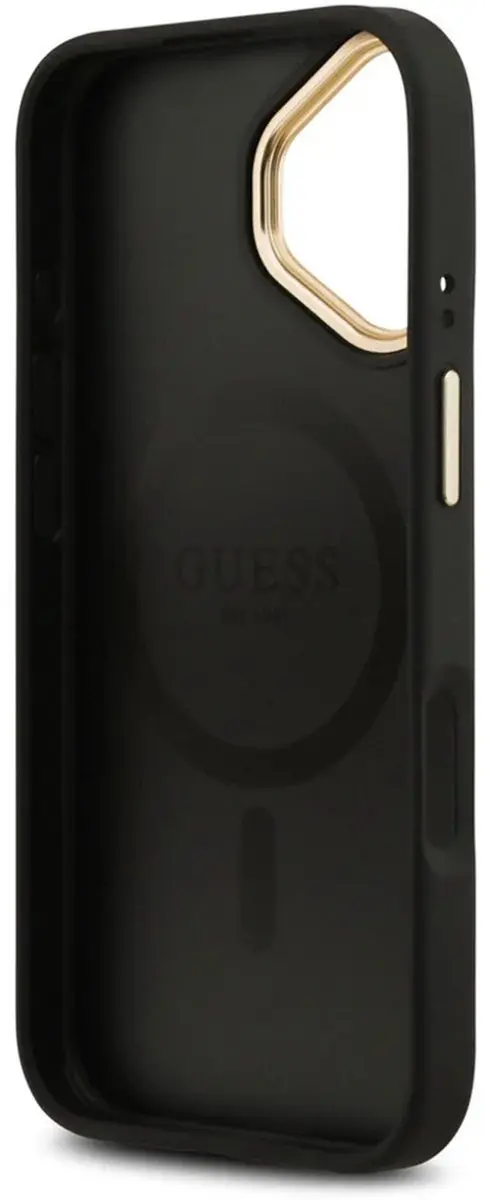 GUESS iPhone 17 Back Cover - Zwart - MagSafe - 14711