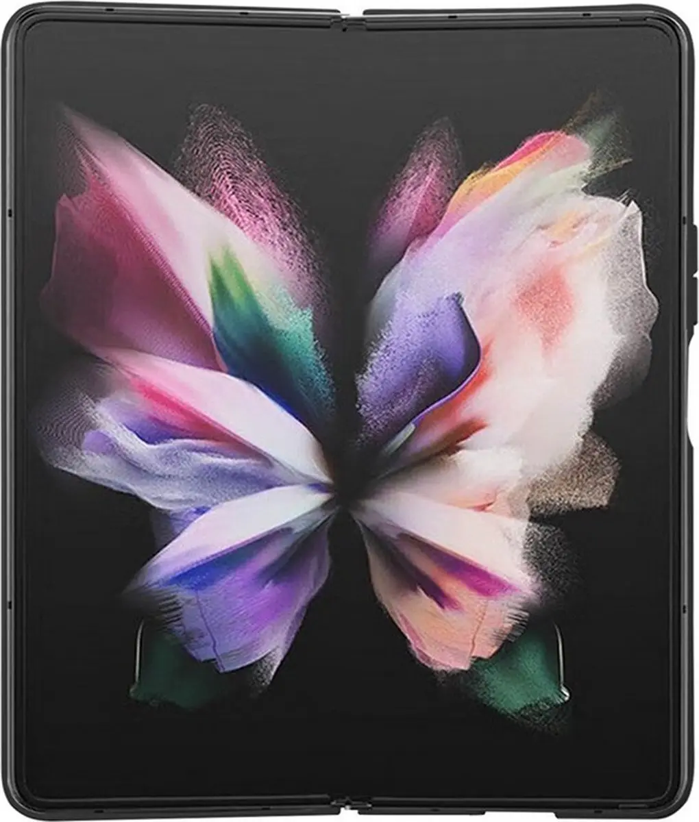GUESS 4G Triangle Back Case Samsung Galaxy Z Fold 5 - Grijs