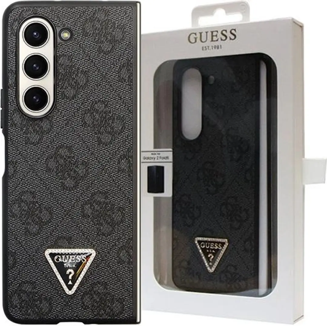 GUESS 4G Triangle Back Case Samsung Galaxy Z Fold 5 - Grijs - afbeelding 6 van 6