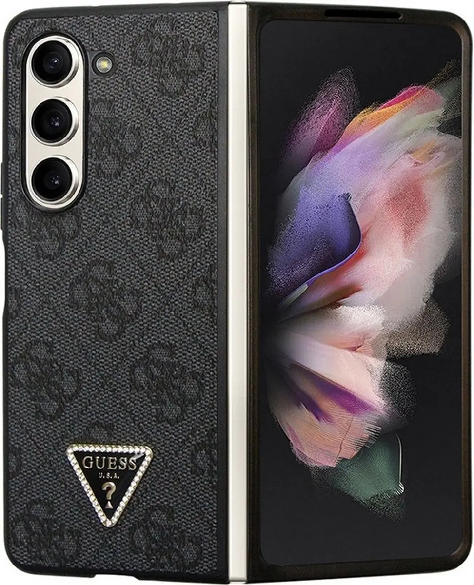 GUESS 4G Triangle Back Case Samsung Galaxy Z Fold 5