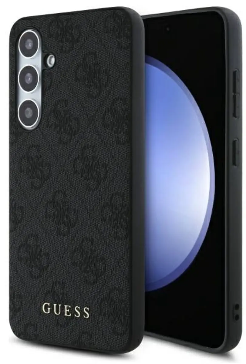 GUESS Hoesje Samsung Galaxy S24 FE - Grijs - GUHCS24FEG4GFGR