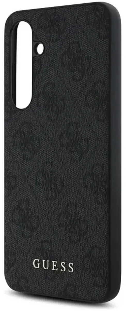 GUESS Hoesje Samsung Galaxy S24 FE - Grijs - GUHCS24FEG4GFGR
