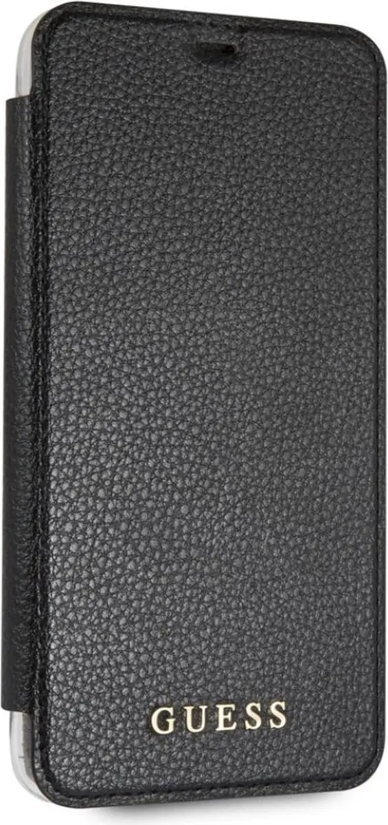 GUESS IriDescent iPhone Xs Max Hoesje - Zwart