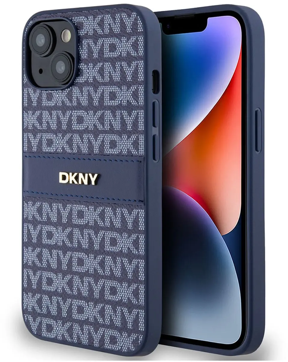 DKNY Textured Tonal Stripe Back Case