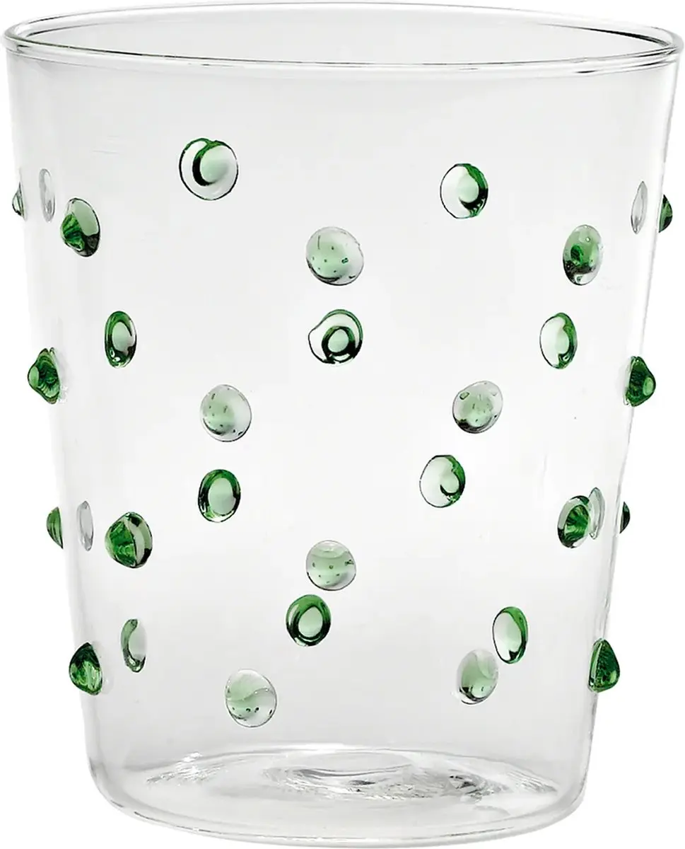 Zafferano Party Waterglazen Groen