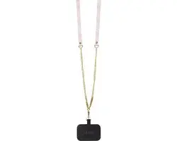 Guess 4G Triangle Crossbody Back Case - iPhone 11/XR Roze