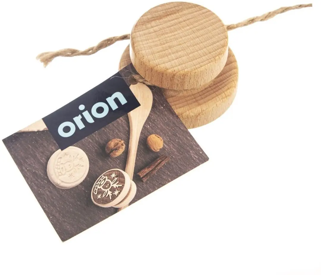 Orion Houten Koekjesstempel Rendiermotief 5,5 cm