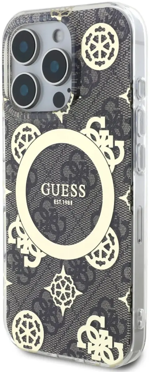GUESS iPhone 16 Pro Backcover - Bruin