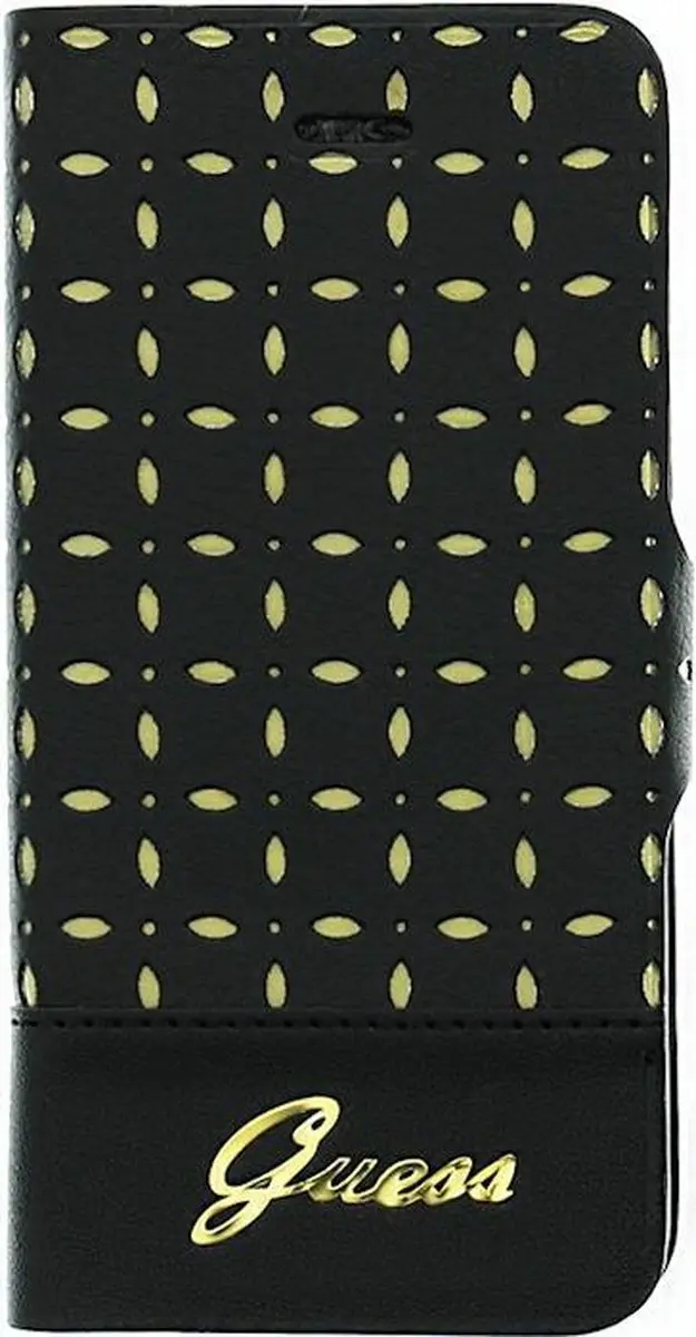 Guess Gianina Folio Book Case iPhone 4/4S - Zwart
