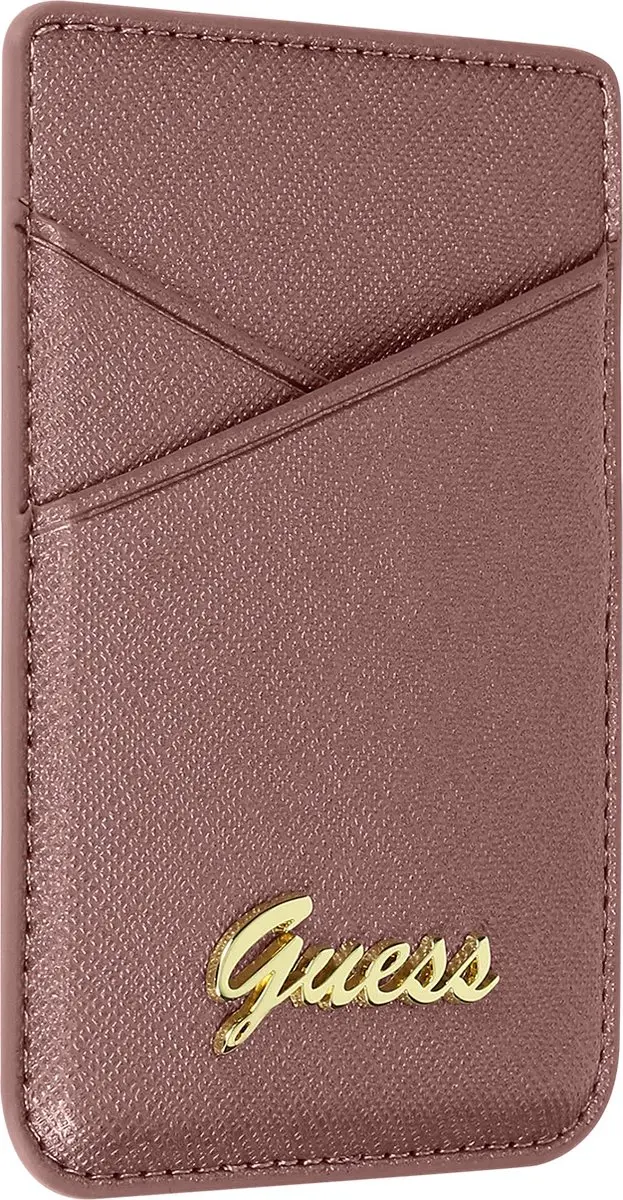 Guess GUWMSSASLPI Wallet Cardslot - 2 Stuks - Roze - afbeelding 6 van 6