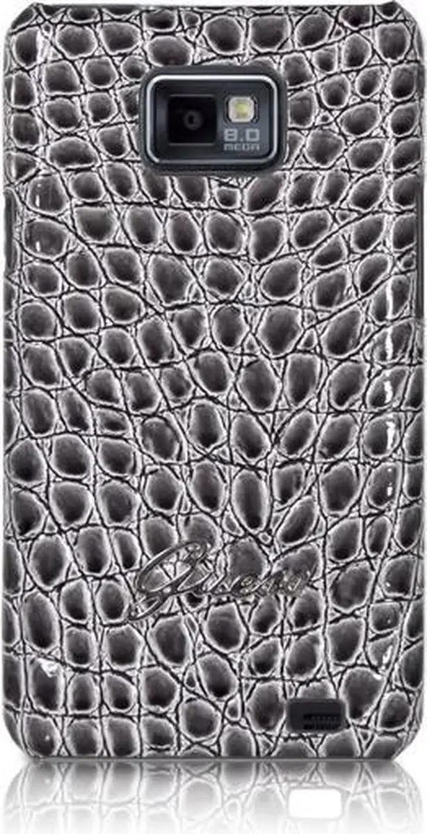 GUESS Crocodile Hardcase Samsung Galaxy S2 - Zwart