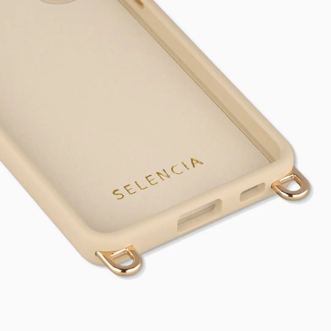 Selencia Hoesje Samsung Galaxy S22 - MagSafe - Milky Latte - afbeelding 6 van 6