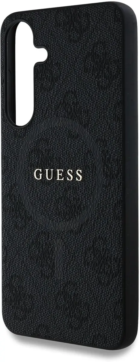 Guess PU Leer Hoes Samsung Galaxy S25 Plus - Grijs - 13276