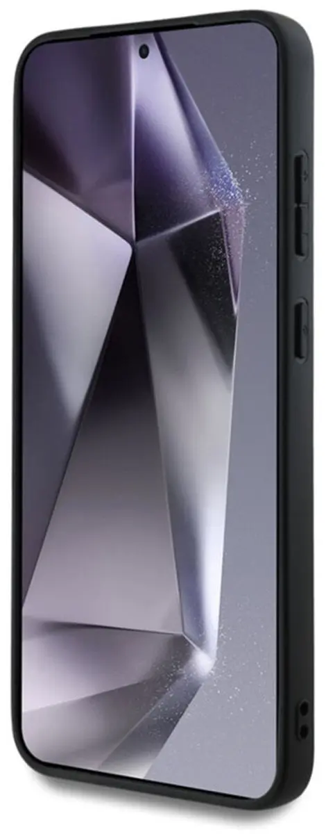 Guess PU Leer Hoes Samsung Galaxy S25 Plus - Grijs - 13276