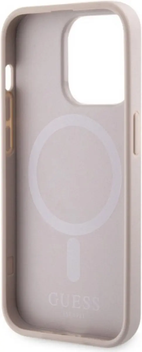 Guess G-Cube MagSafe Hoesje - iPhone 13 Pro Max - Roze
