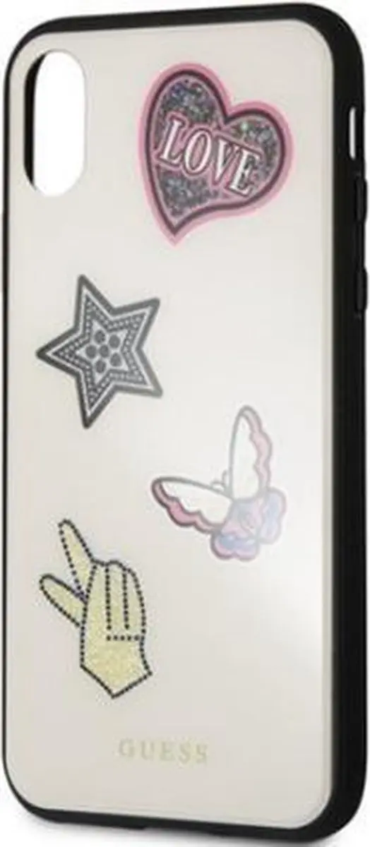 Guess Iconic Hard Case iPhone X/XS - Beige