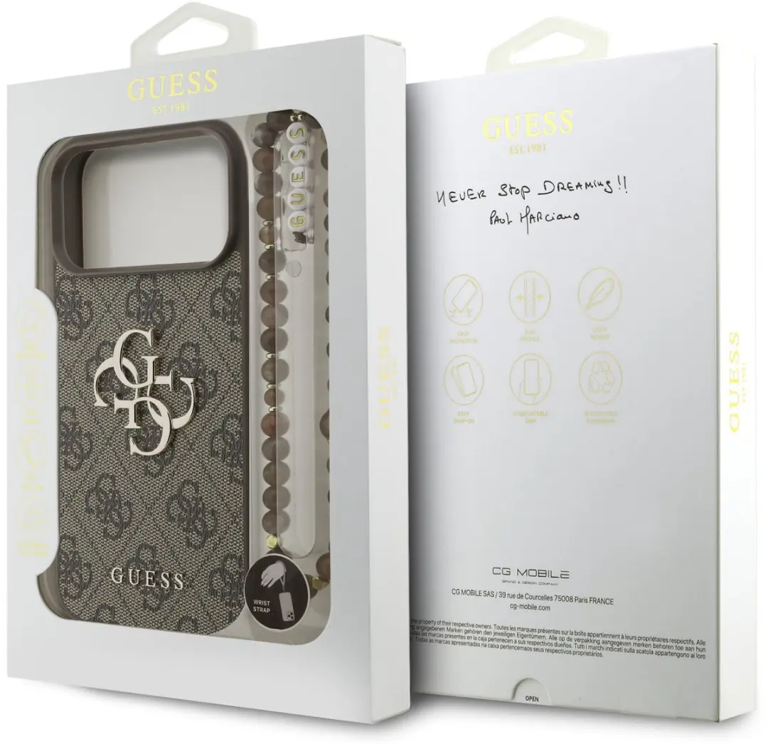 GUESS Back Cover iPhone 17 Pro Max 13823 - Bruin
