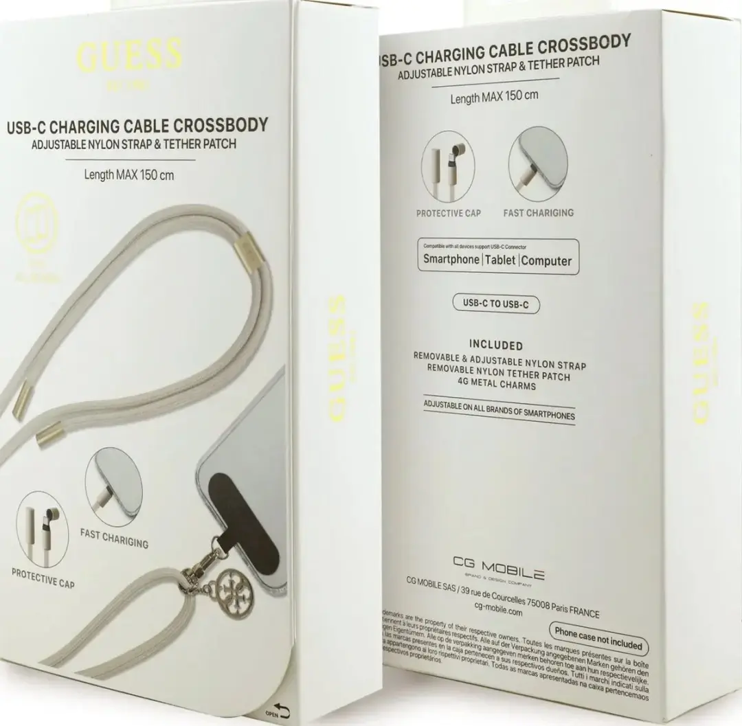 Guess USB-C Kabel GUCCUCNY4GDE