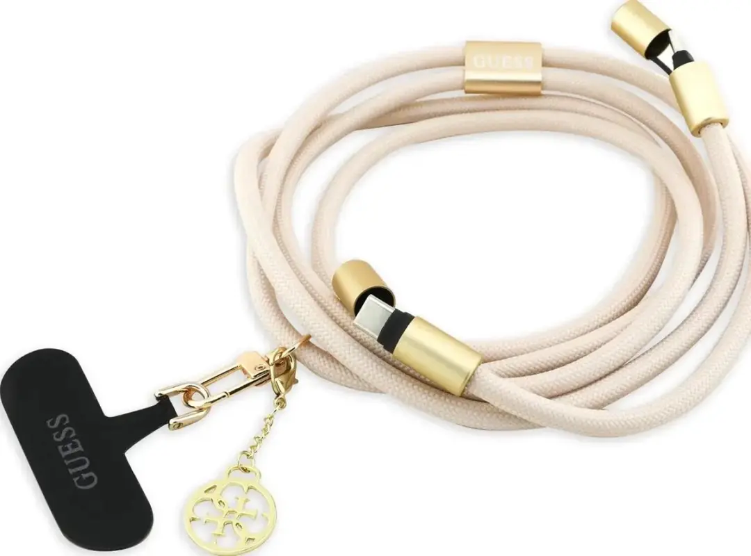Guess USB-C Kabel GUCCUCNY4GDE - 150cm - Beige