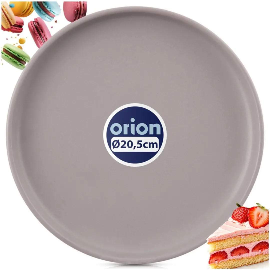 Orion Keramiek Dessertbord Grijs 20,5 cm