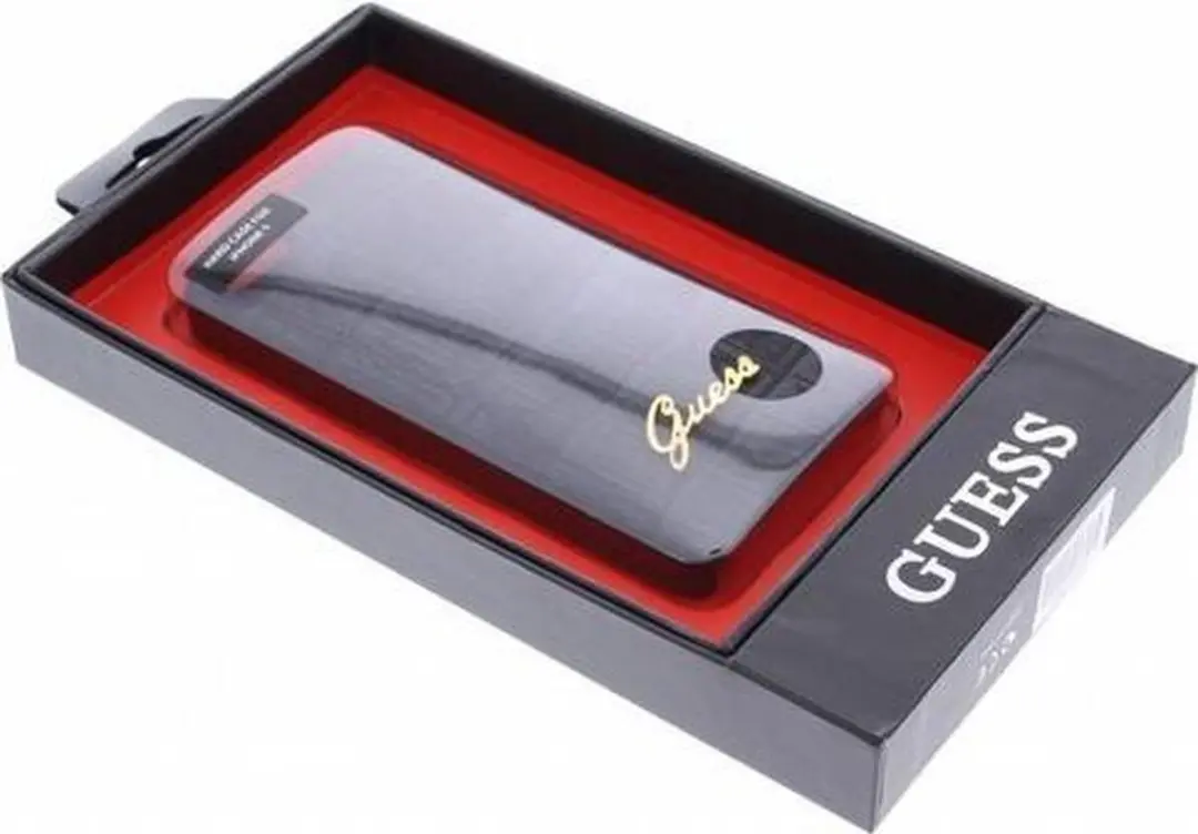 GUESS iPhone 5/5s/SE Hoesje S206-12 - Zwart