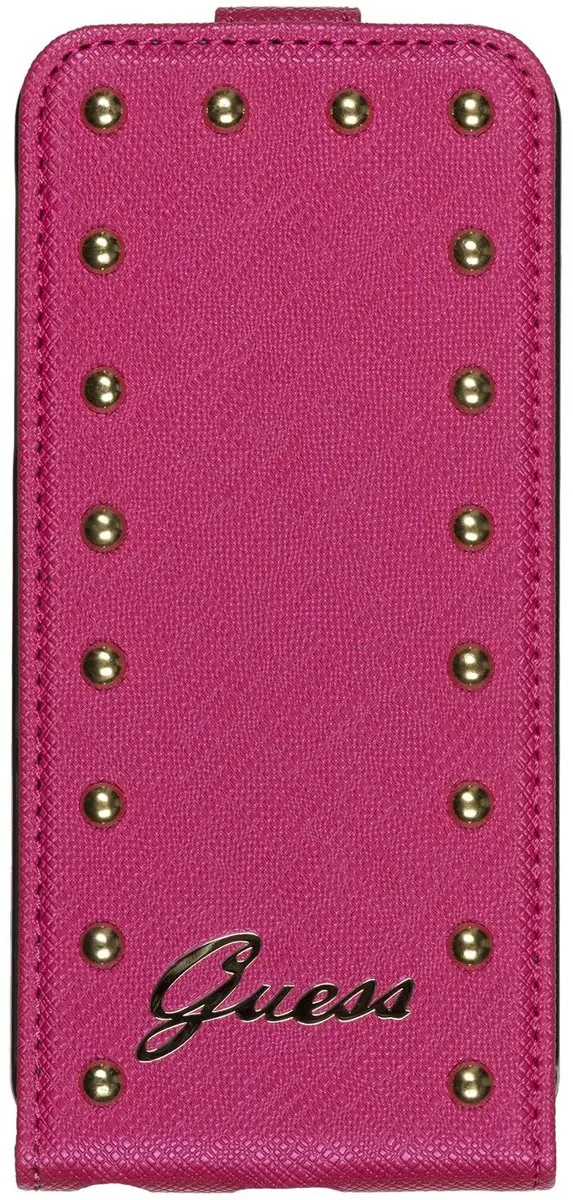 GUESS Studded Flip Case S206-12 - iPhone 5/5s - Roze